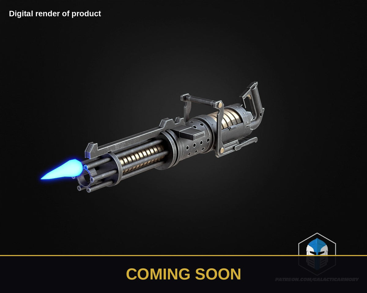 Z-6 Rotary Cannon – Star Wars Prop Kit (Coming Soon) - Coming Soon preview (digital render)