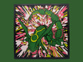 Rayquaza layered 3D wall art panel