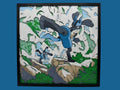 Lucario and Riolu layered 3D wall art panel