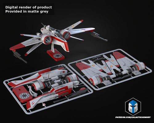 Digital render of product, Provided in matte grey