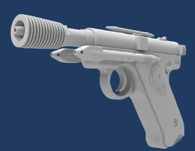 DT-12 Greedo Blaster – Star Wars 3D-gedruckter Modellbausatz