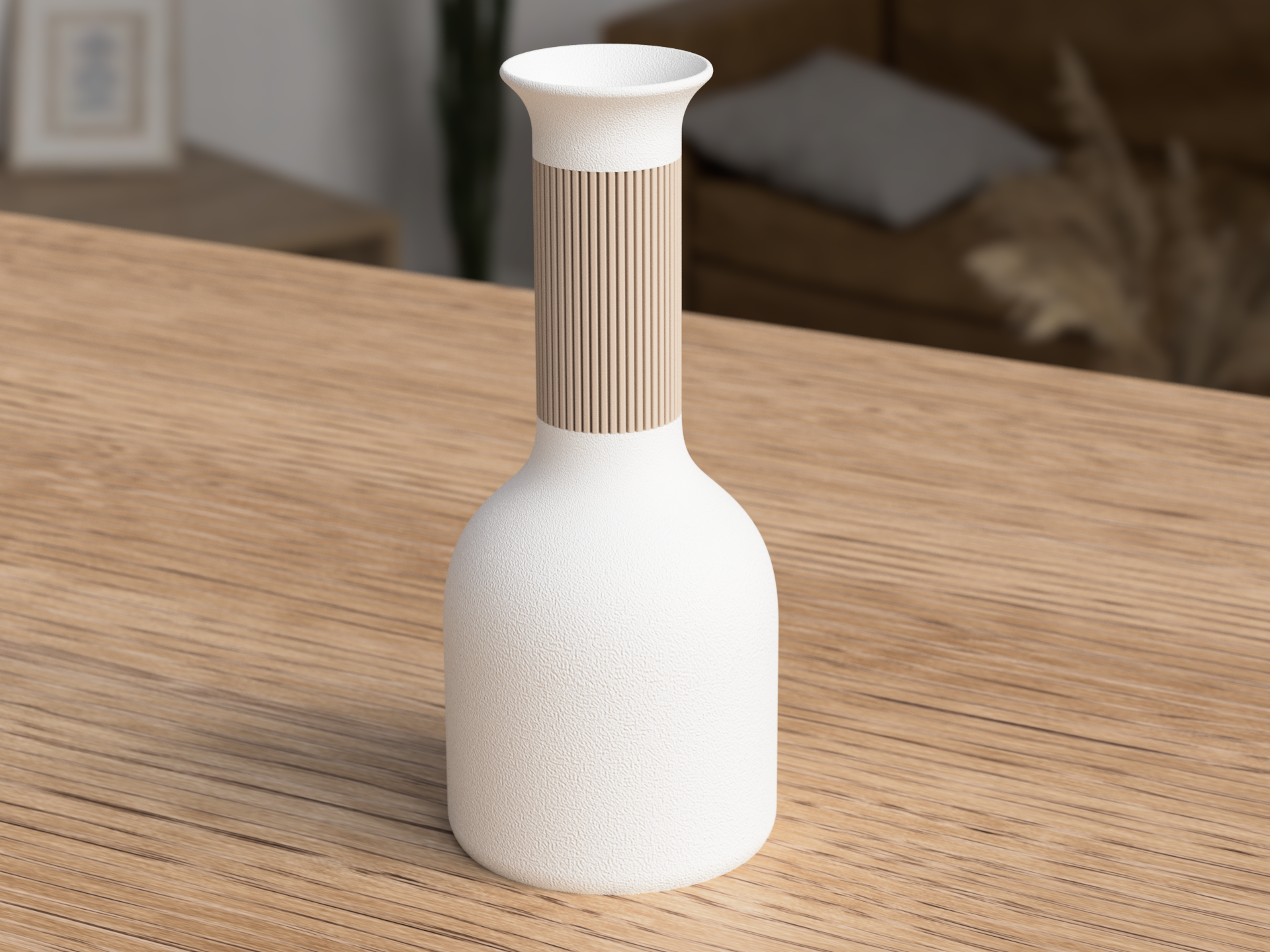 Hoji Vase – 3D Printed Japandi Home Décor