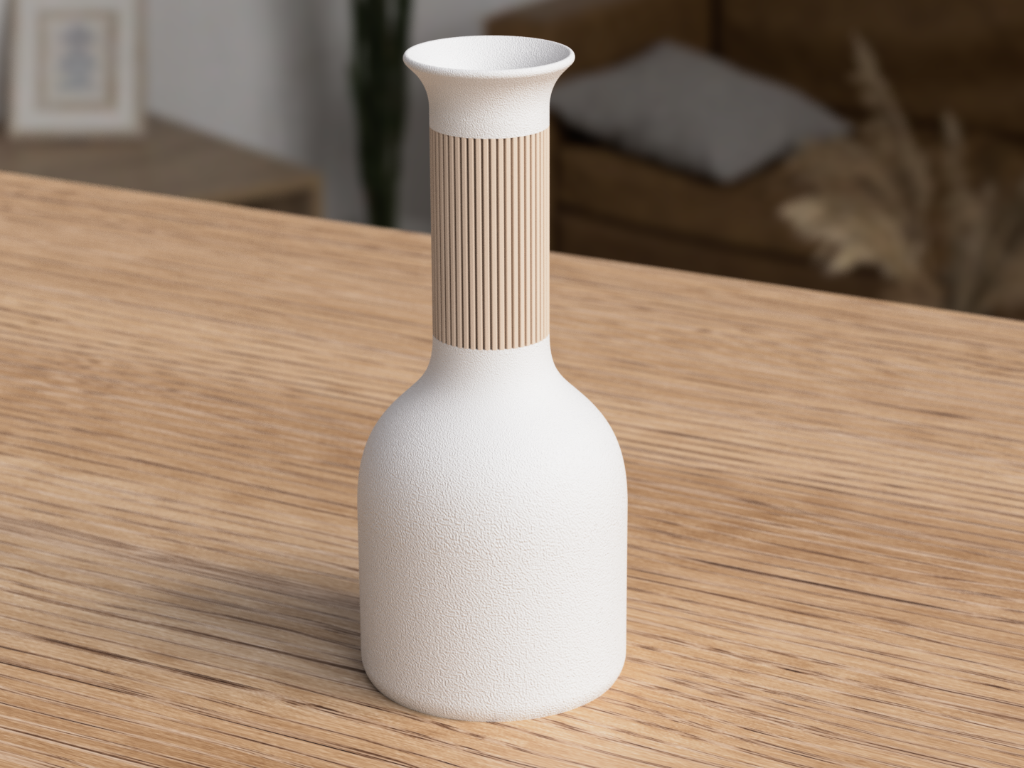 Hoji Vase – 3D Printed Japandi Home Décor