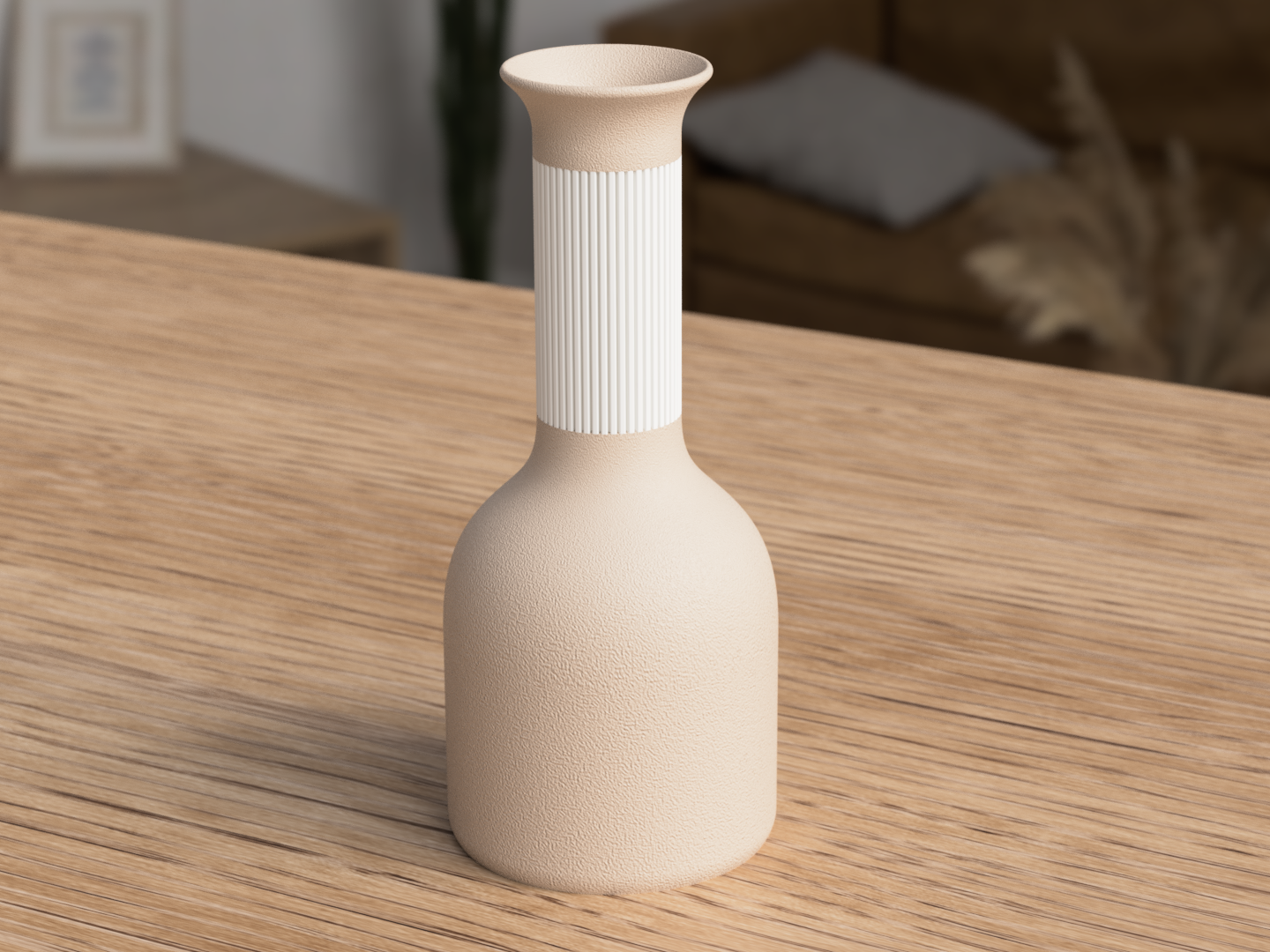 Hoji Vase – 3D Printed Japandi Home Décor