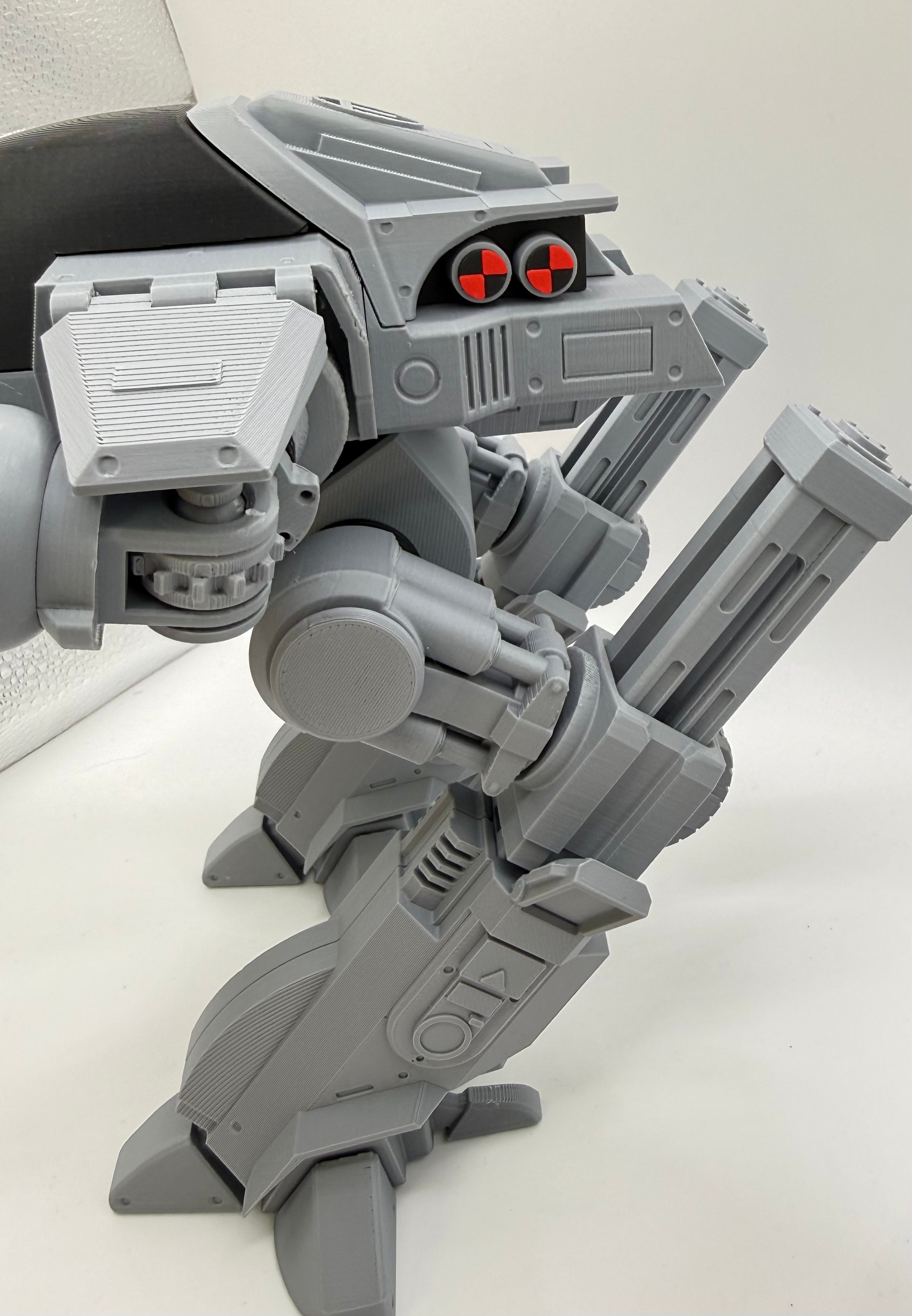 ED209 robot model kit 3Dcre8design