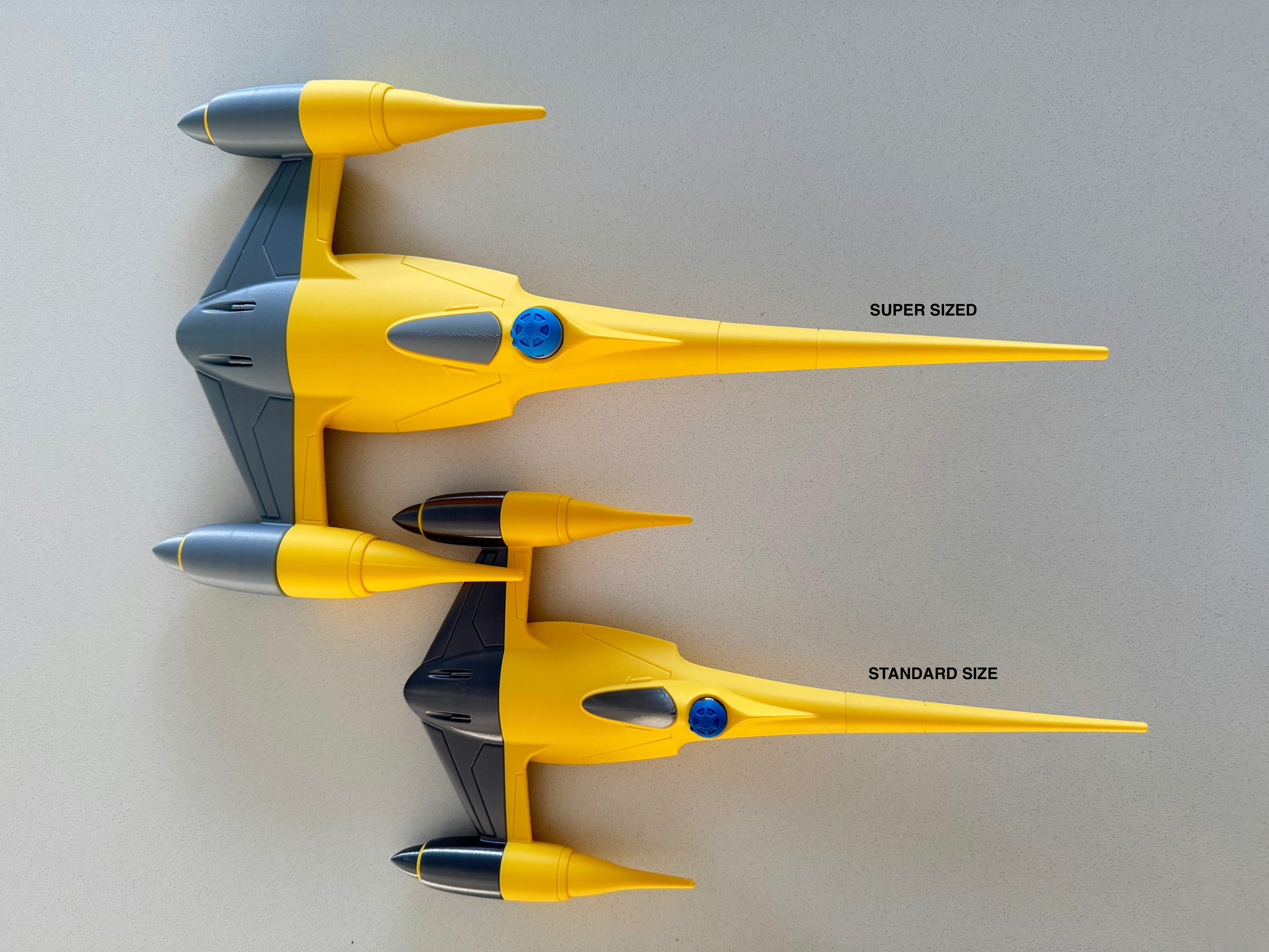 Naboo N-1 Starfighter – SW Sci-Fi 3D Printed Model Kit | Prequel Fan Gift | UK Made