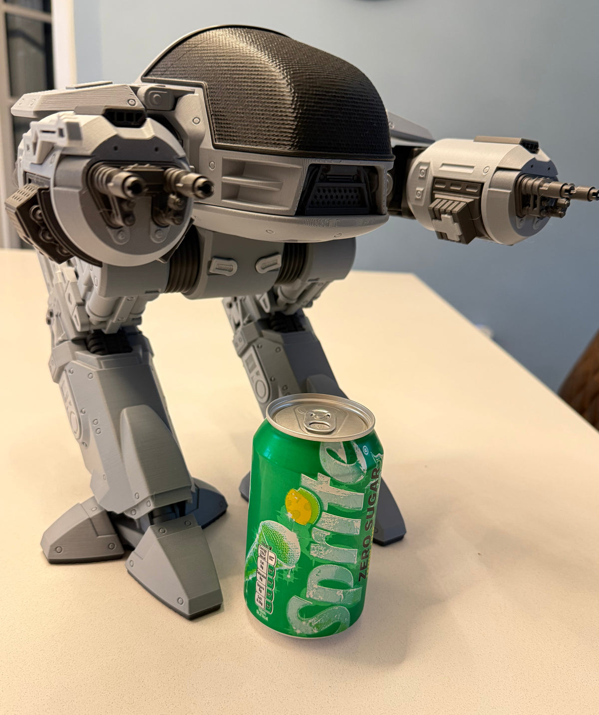 ED-209 Enforcement Droid – RoboCop 3D Printed Model Kit | 30cm | No Glue | UK Made
