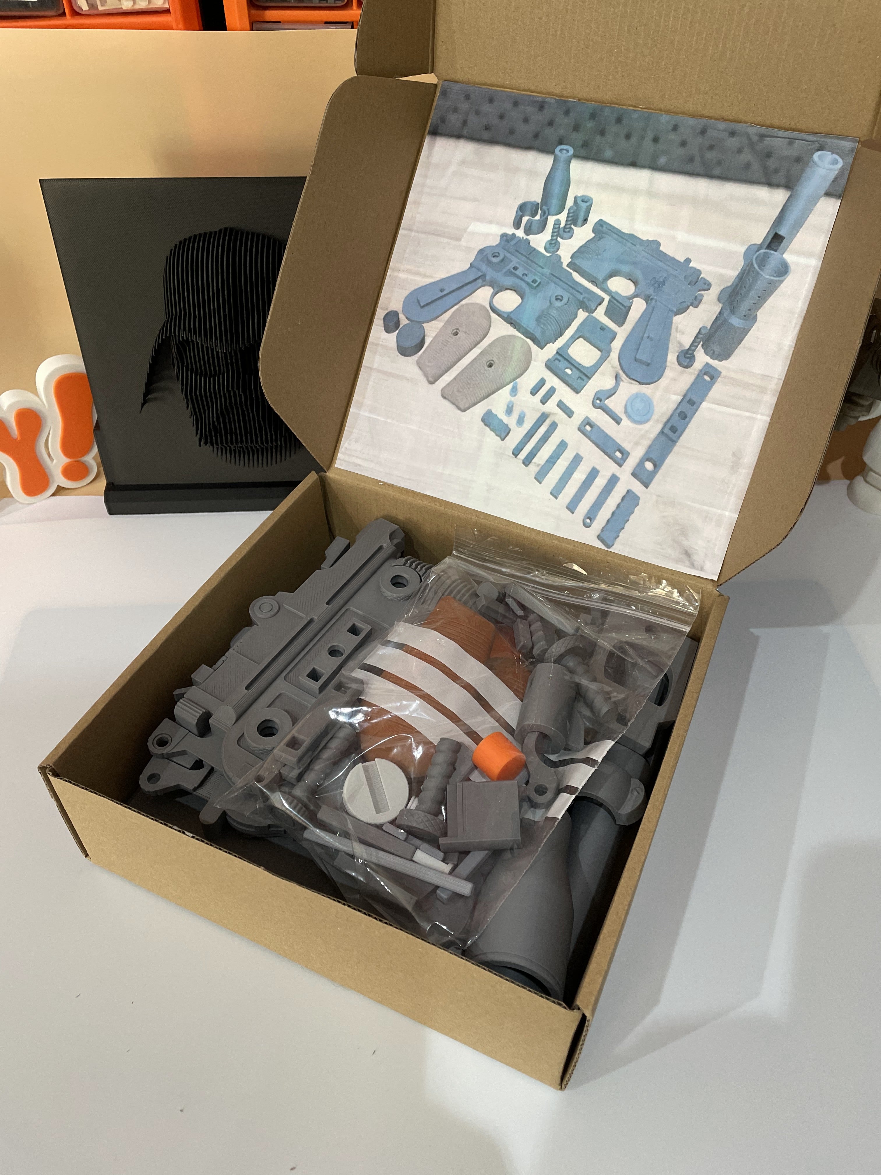 DL-44 Blaster Inspired by Han Solo