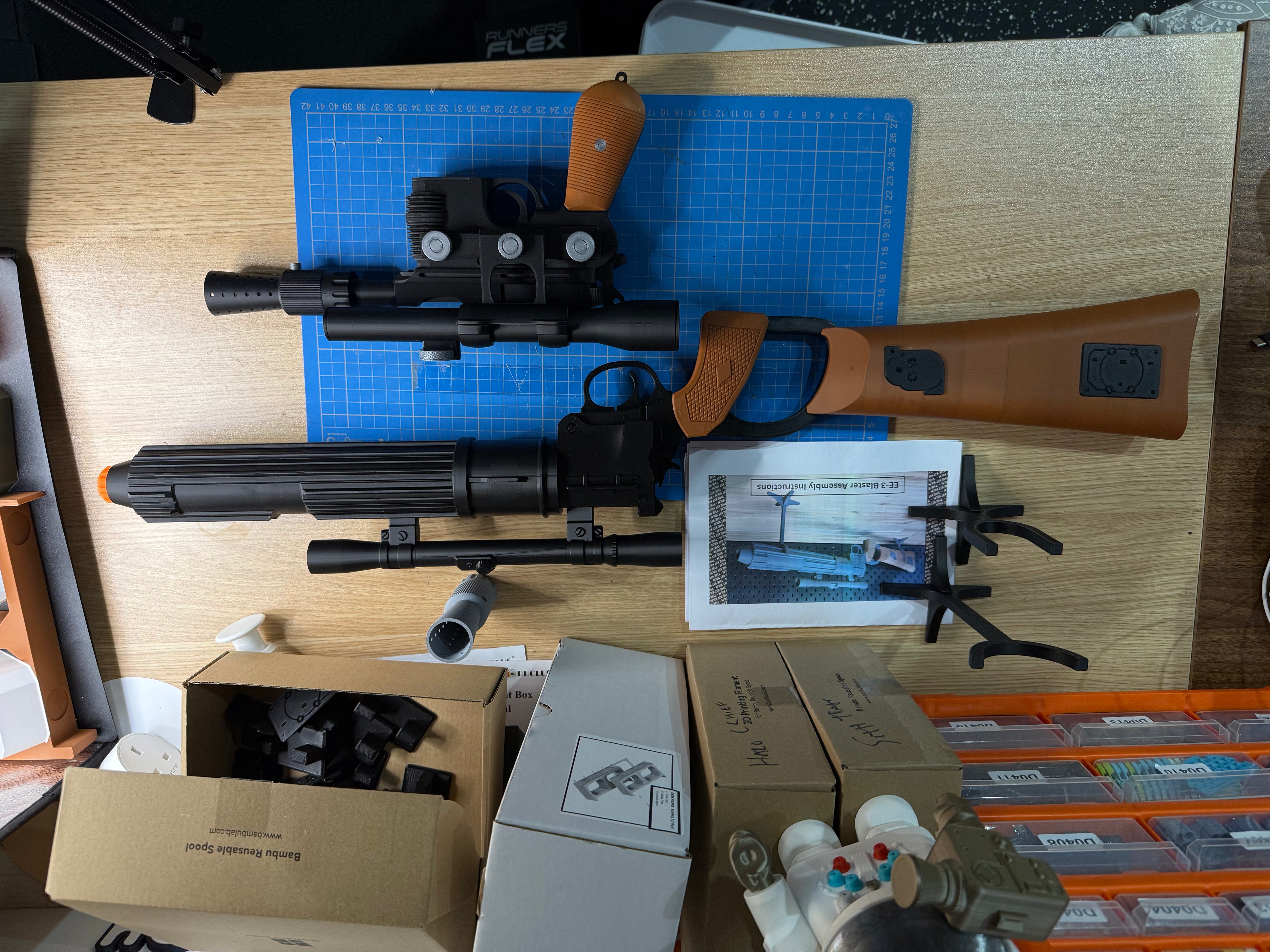EE-3 Inspiriertes Boba Fett Blaster Bausatz