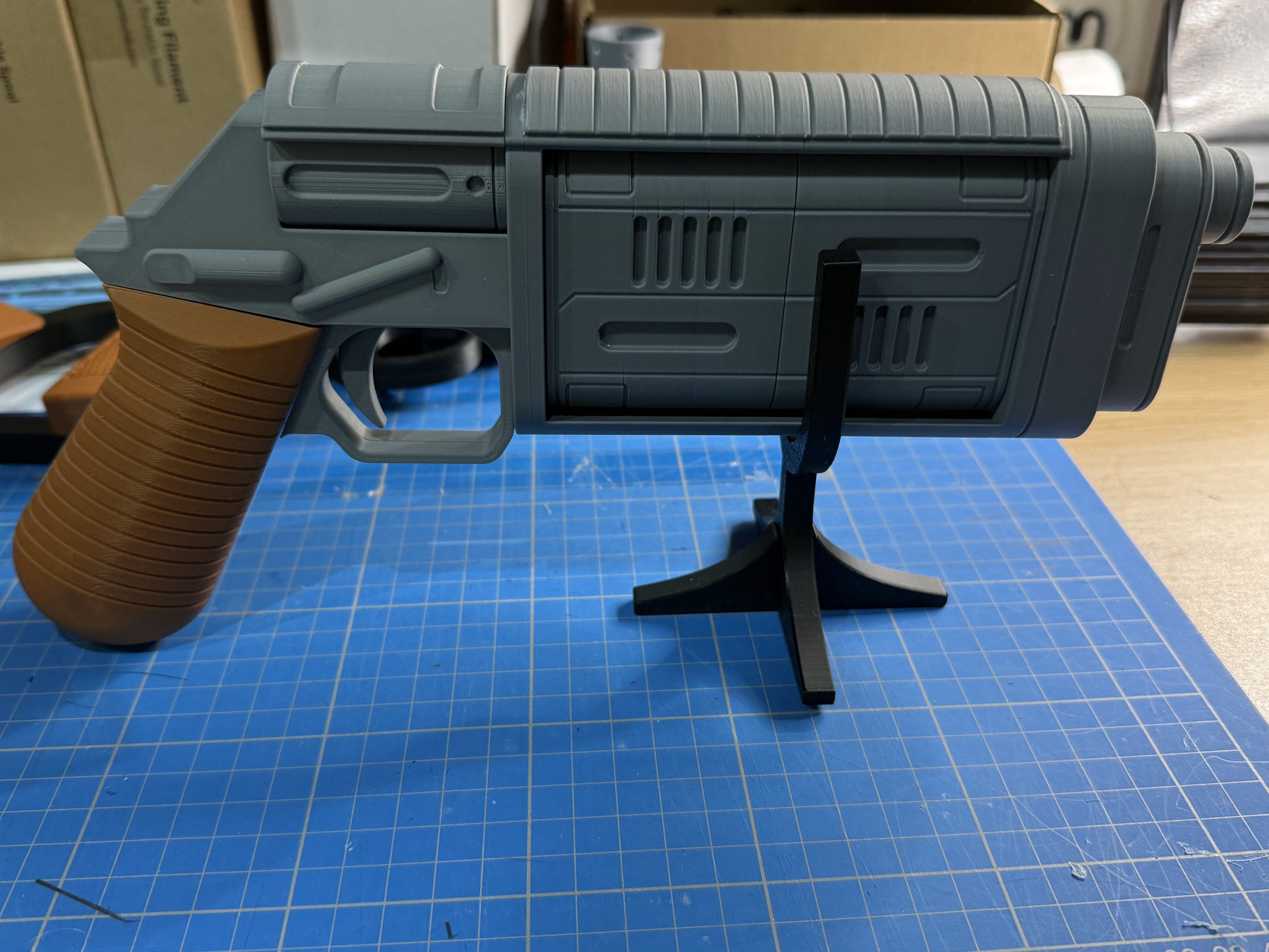 Model Kit of the Iconic MW-20 Bryar Blaster