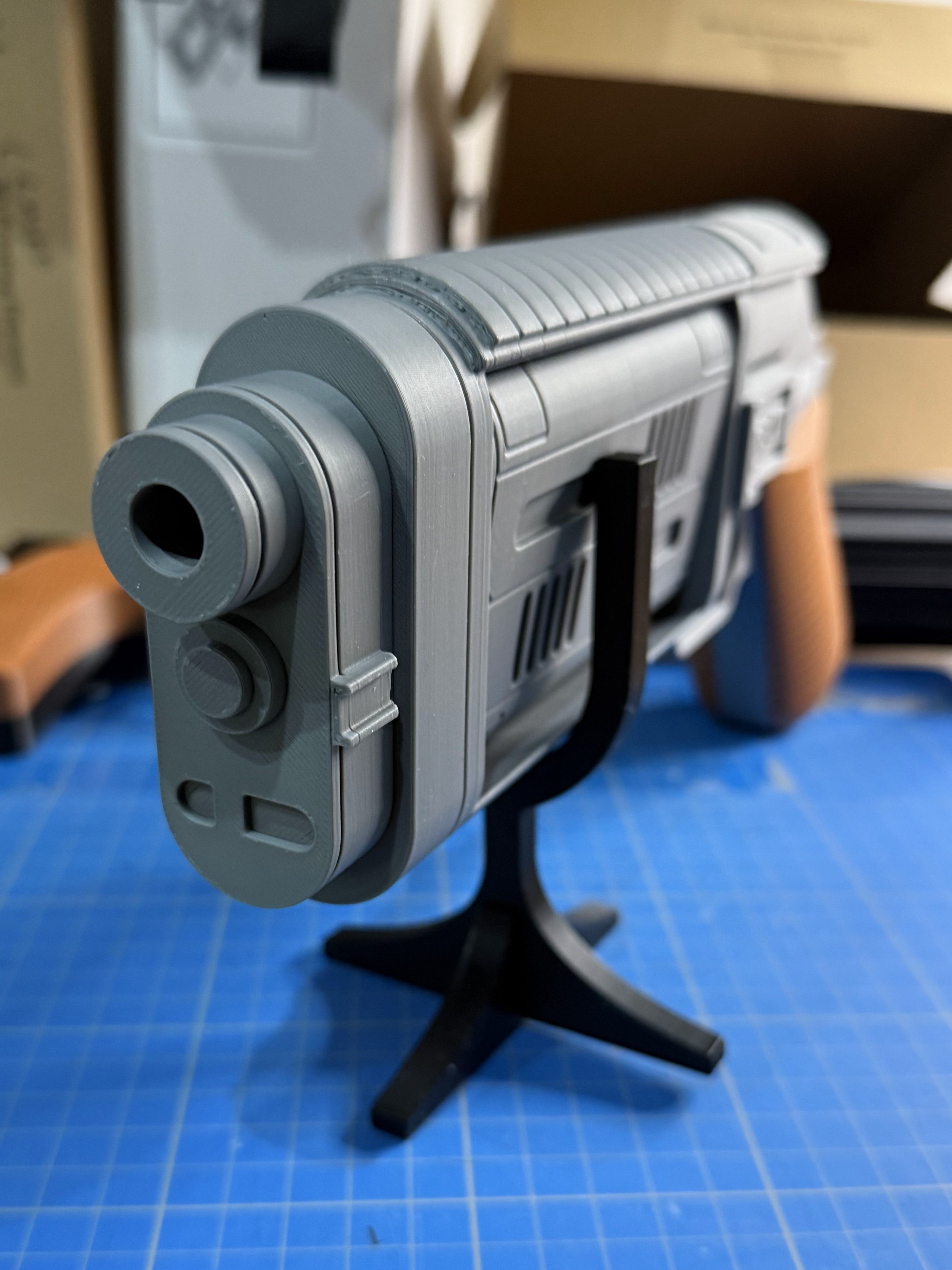 Model Kit of the Iconic MW-20 Bryar Blaster