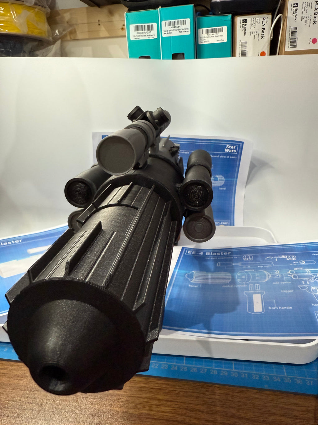 EE-4 Blaster Model Kit | Cosplay | Prop | Display Piece
