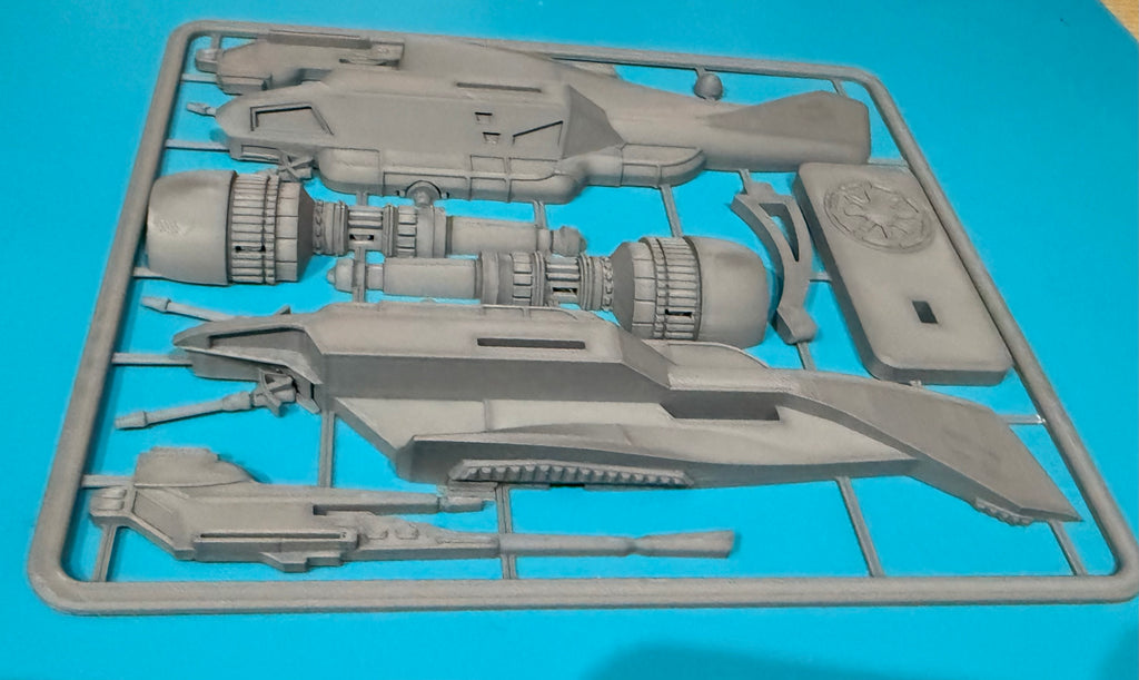 ARC-170 ship kit card 1:60 scale - 3d Printed | push fit