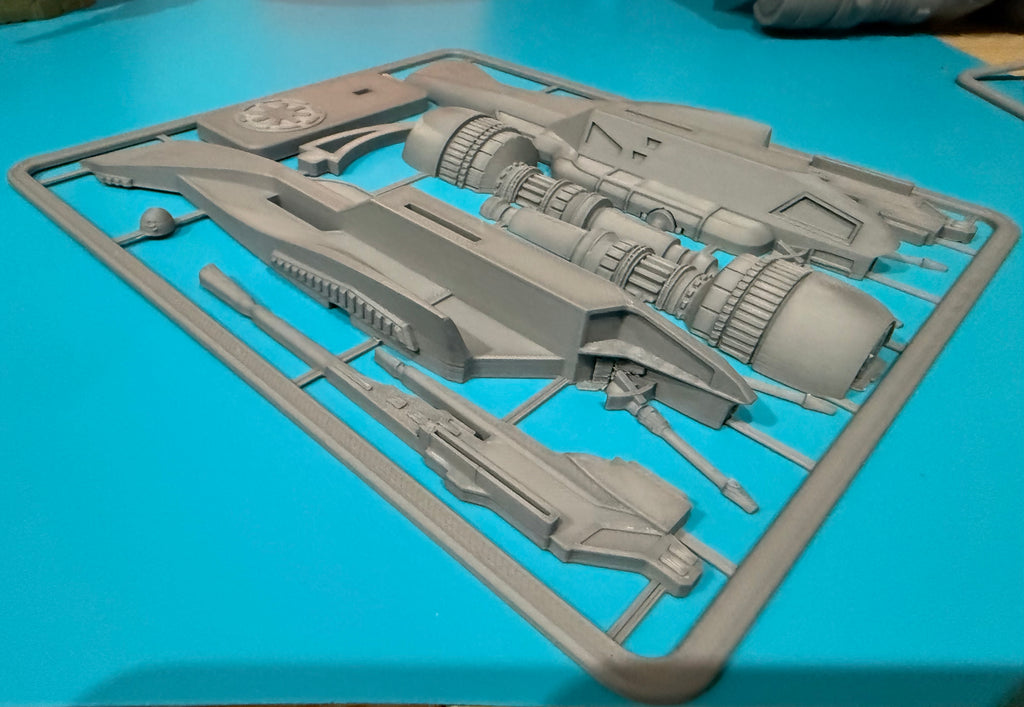ARC-170 ship kit card 1:60 scale - 3d Printed | push fit