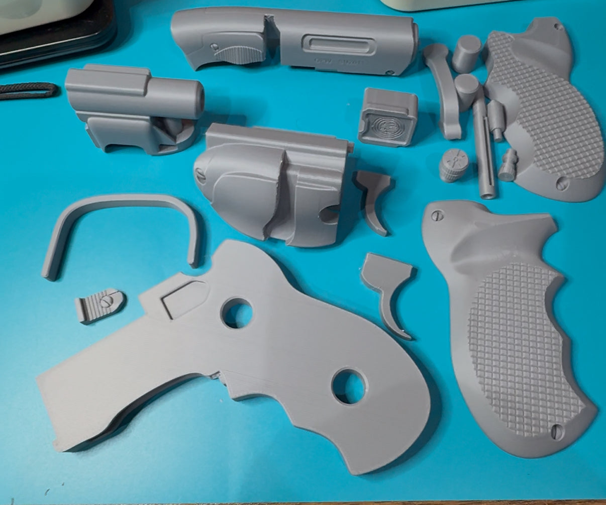 Blade Runner Snub Nose Blaster – 3D Printed Model Kit