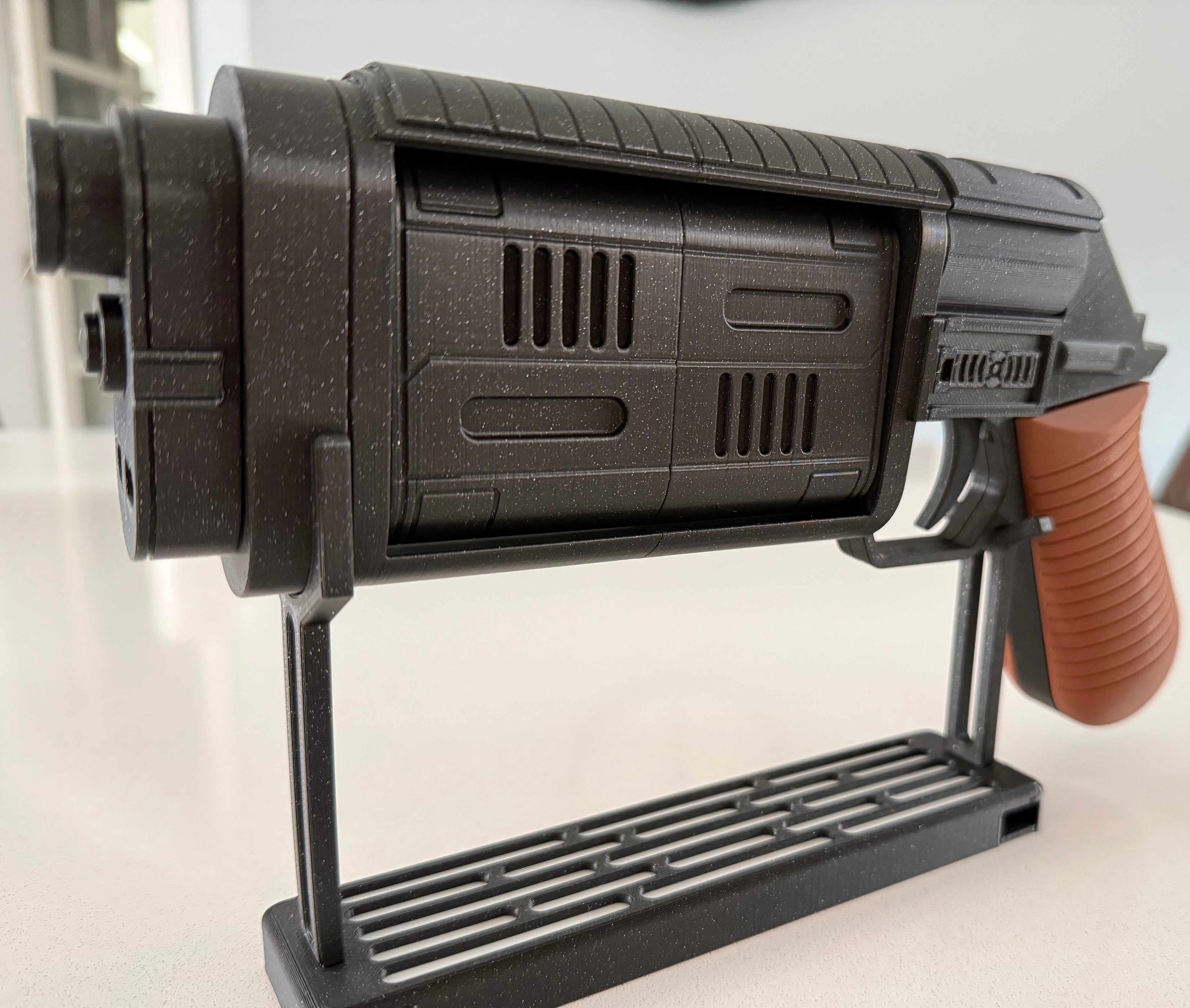 Model Kit of the Iconic MW-20 Bryar Blaster