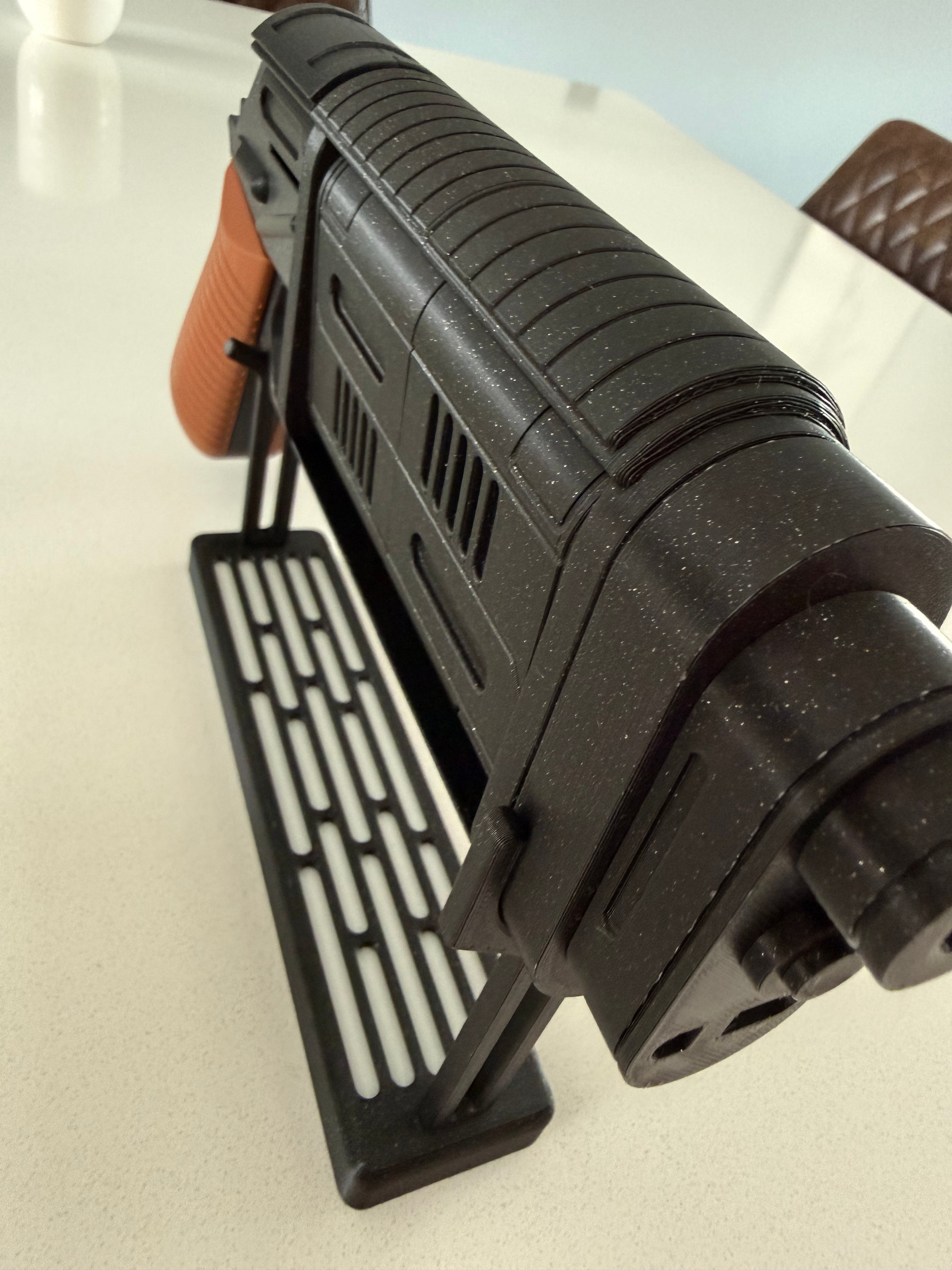 Model Kit of the Iconic MW-20 Bryar Blaster