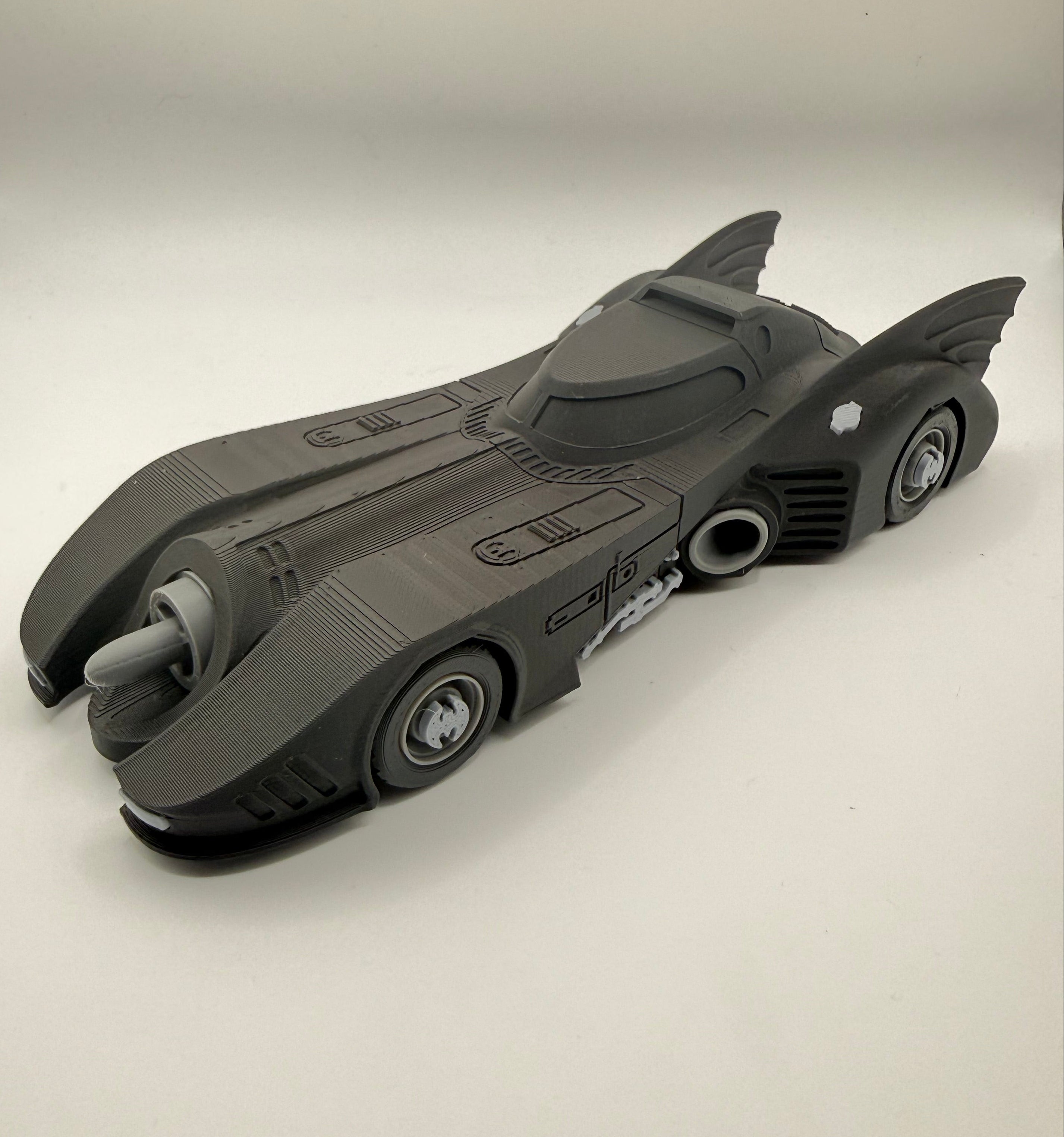 Batmobile 1989 model kit 3d printed