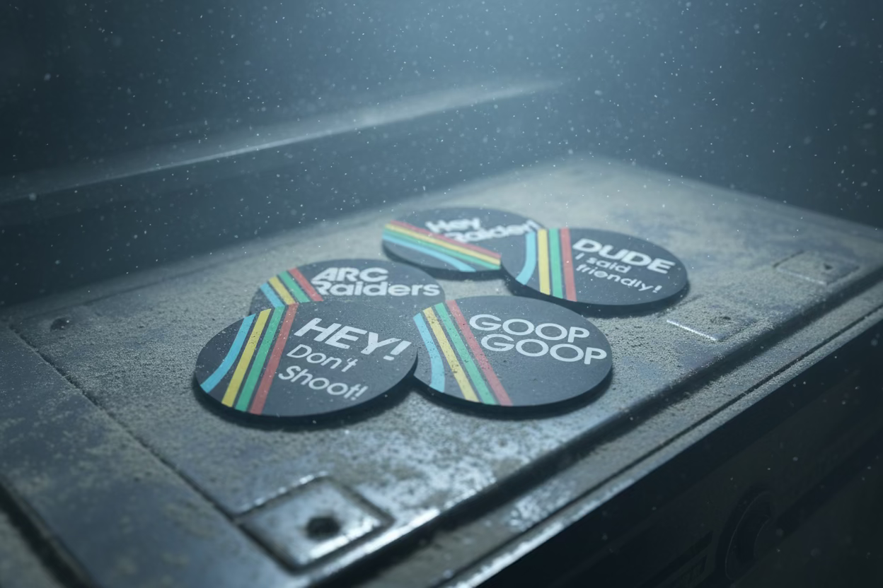 Arc Raiders Coaster Set – Fan-Inspired Gaming Coasters