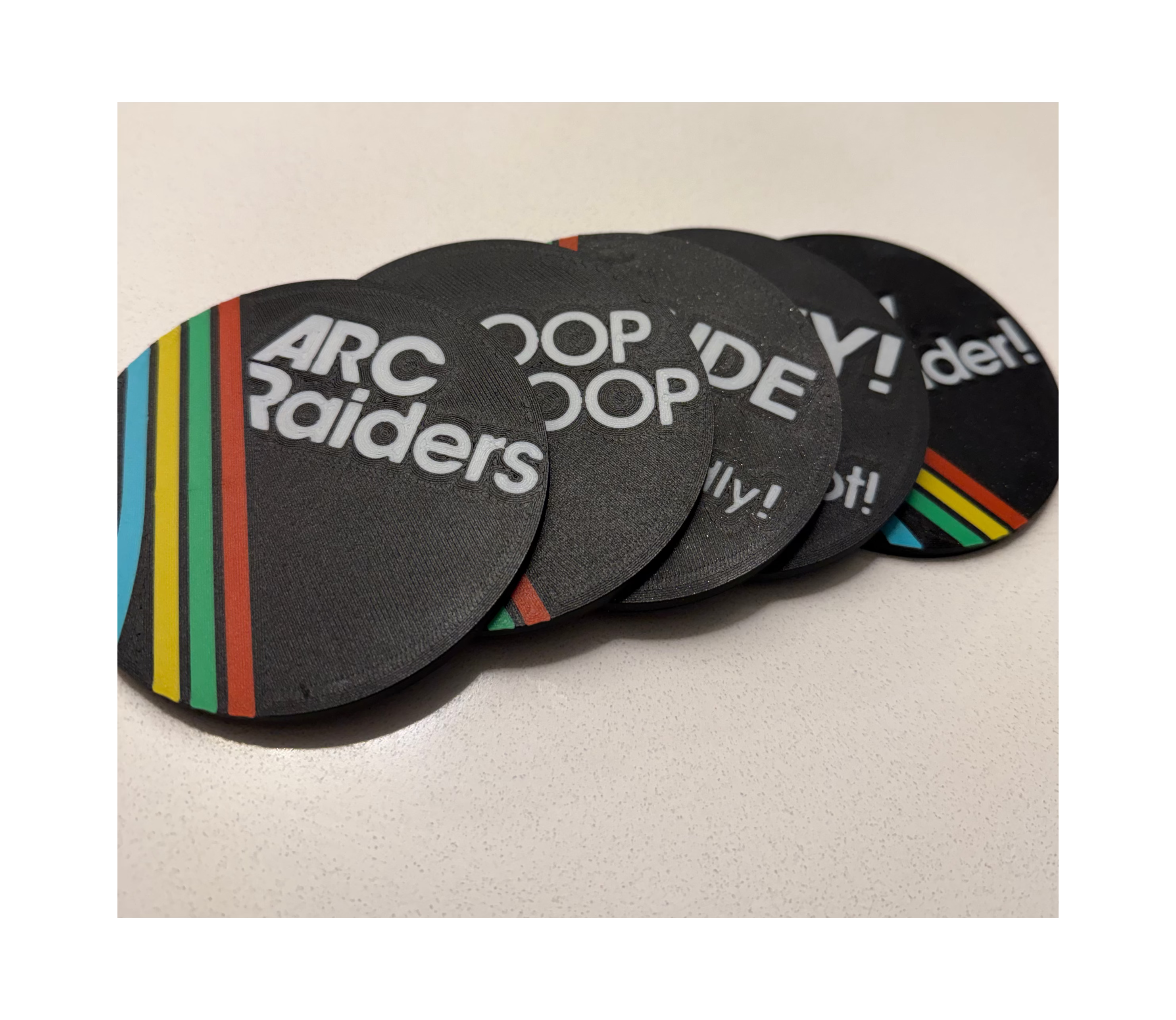 Arc Raiders Coaster Set – Fan-Inspired Gaming Coasters