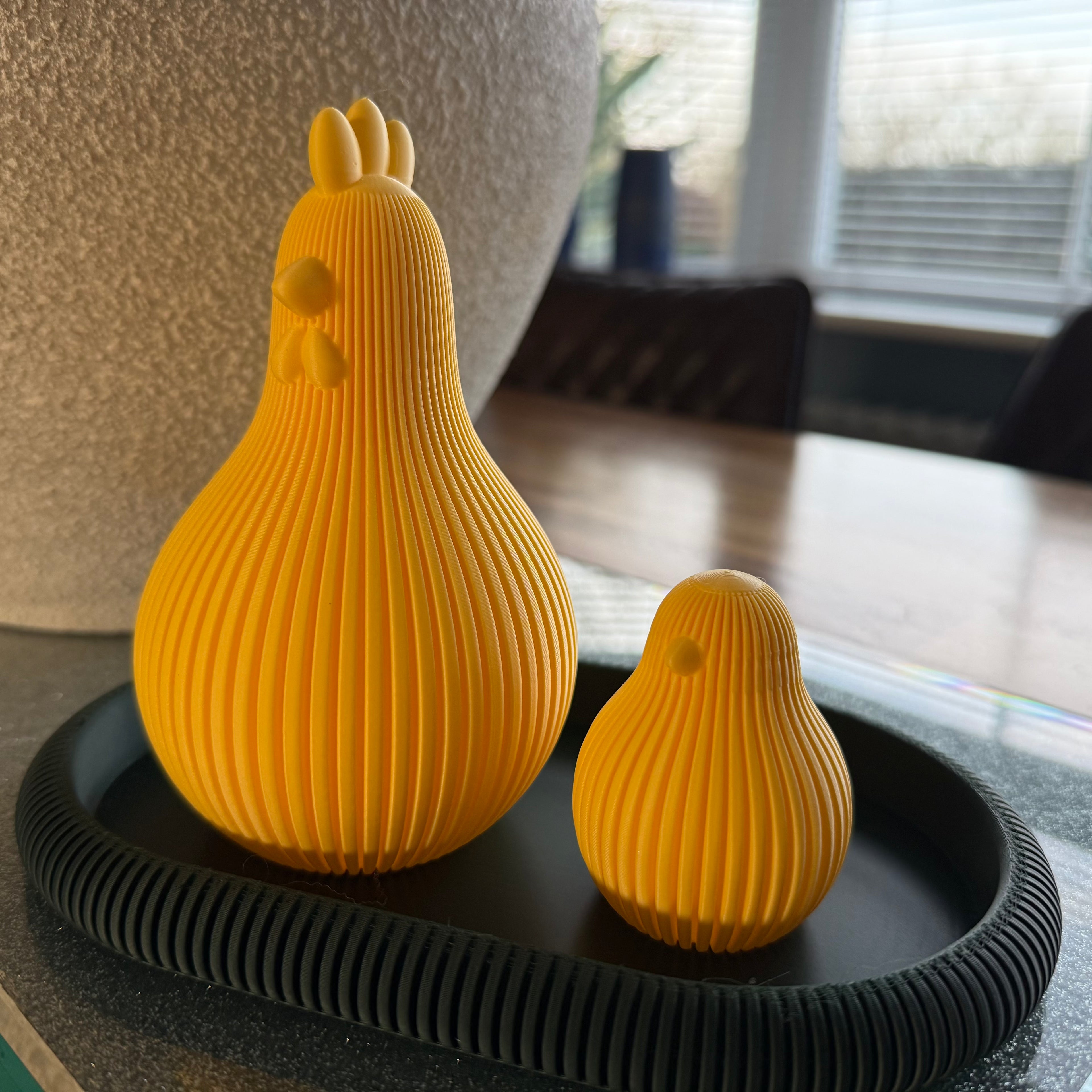 Modern Easter Chicken Decorations