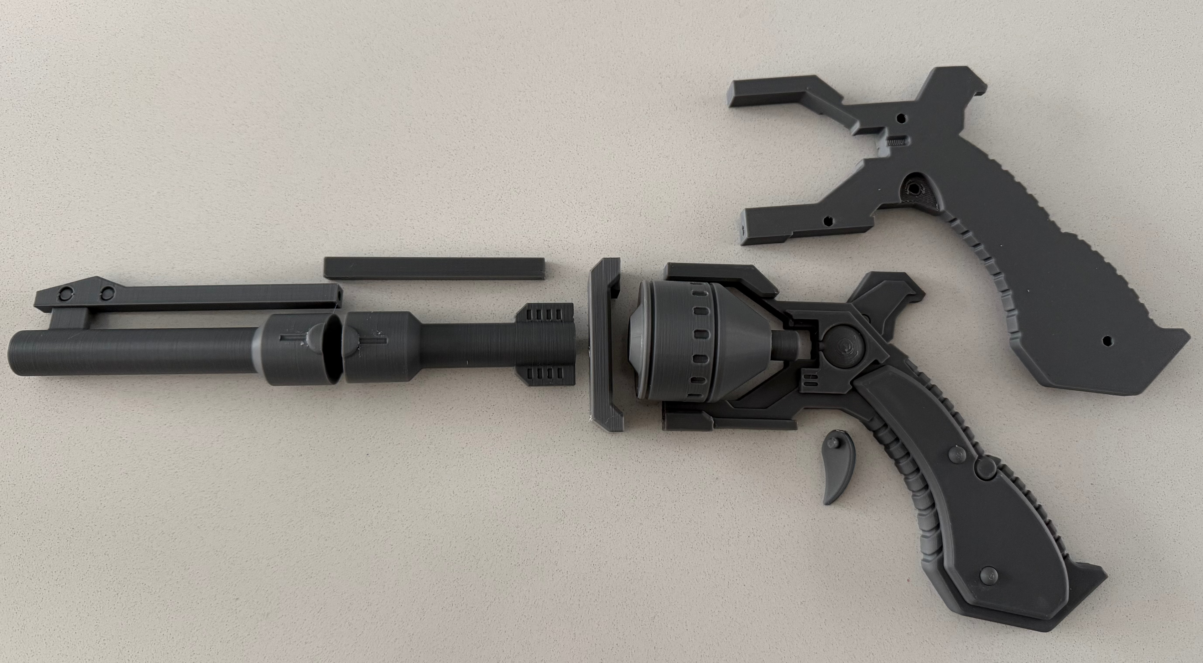 Model kit of the R-30017 Aikion Blaster