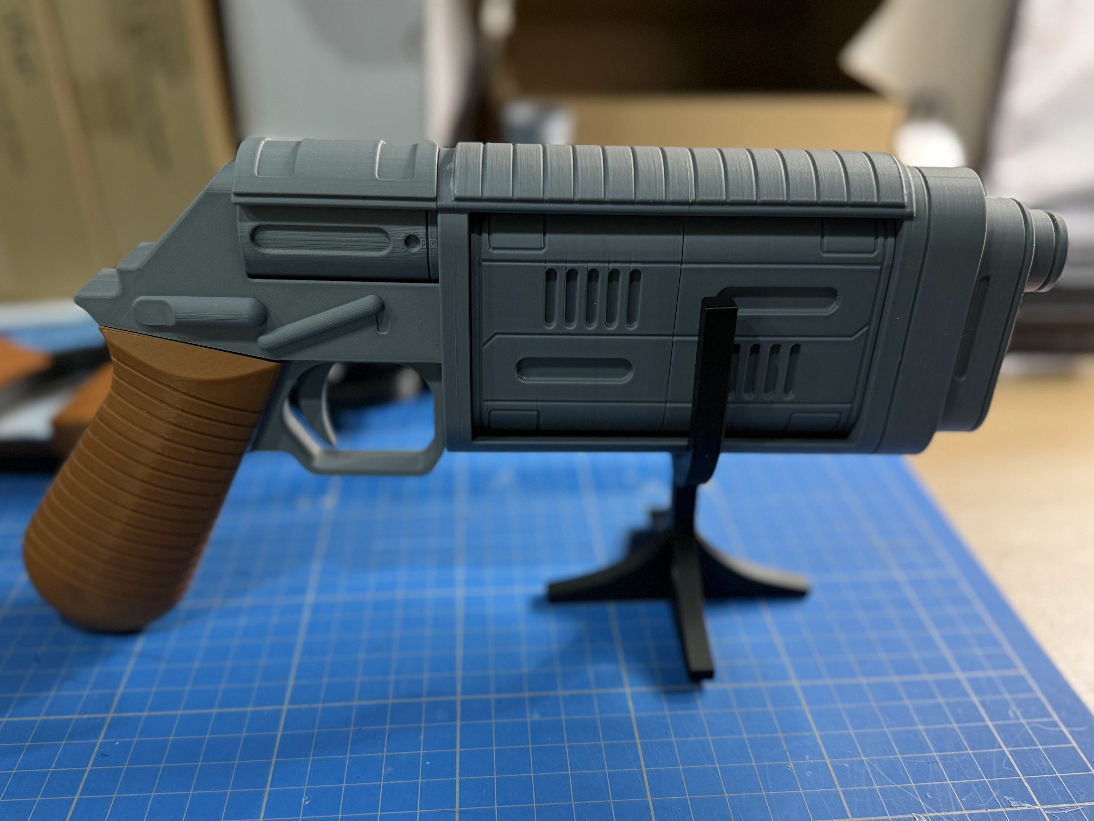 Model Kit of the Iconic MW-20 Bryar Blaster