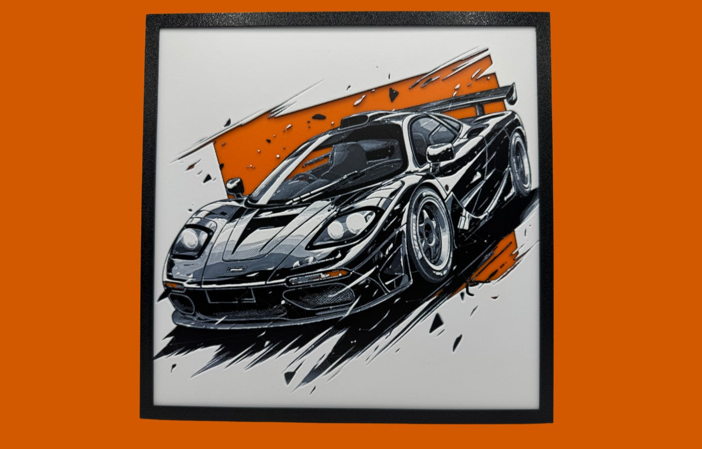 McLaren – HueForge 3D Print