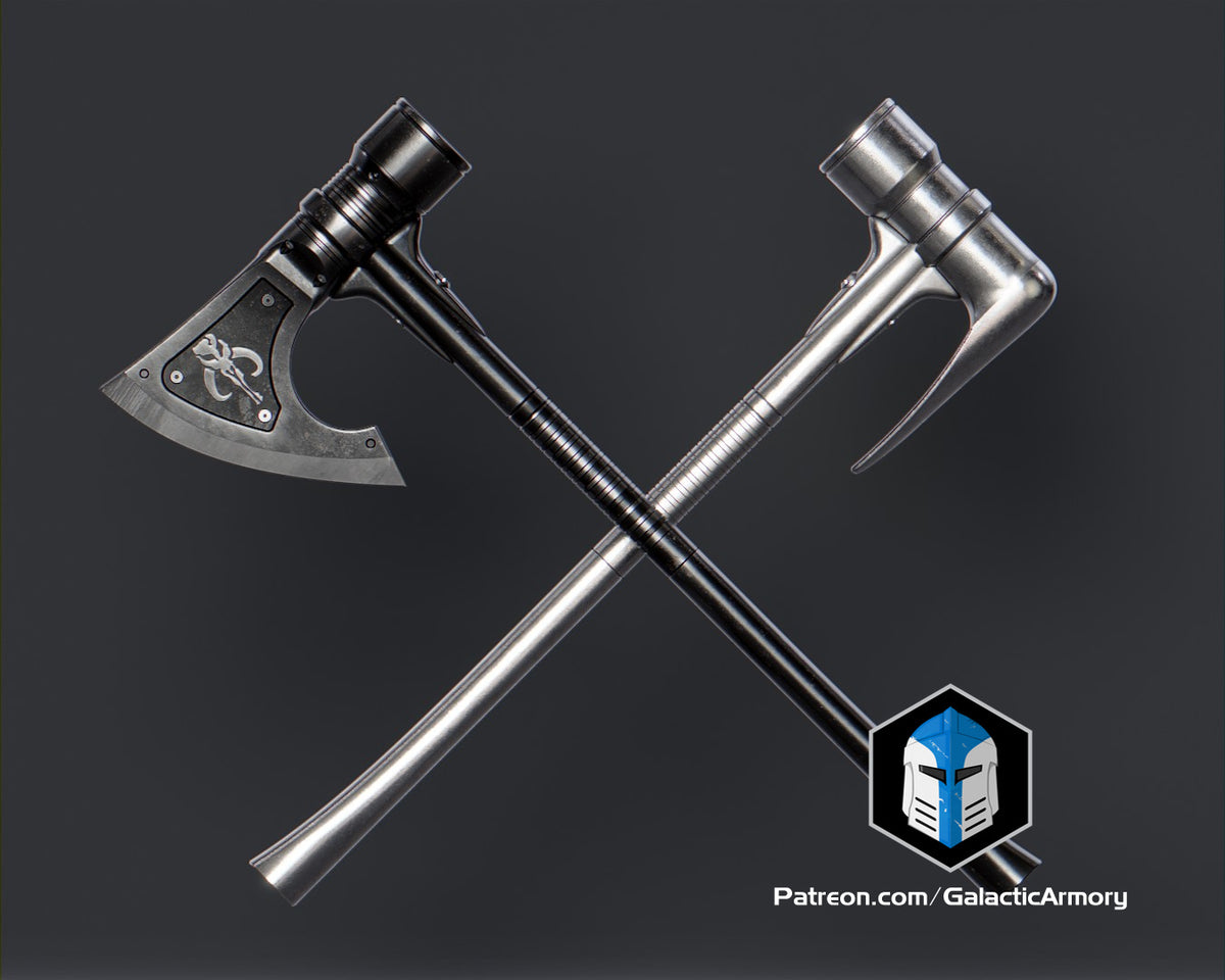 Mandalorian Hammer and Axe