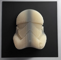 Sektionales 3D-Kunstwerk – Stormtrooper