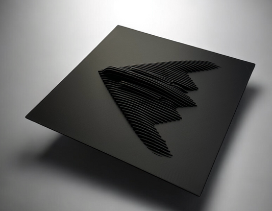 Sectional 3D Artwork B-2 Stealth Bomber