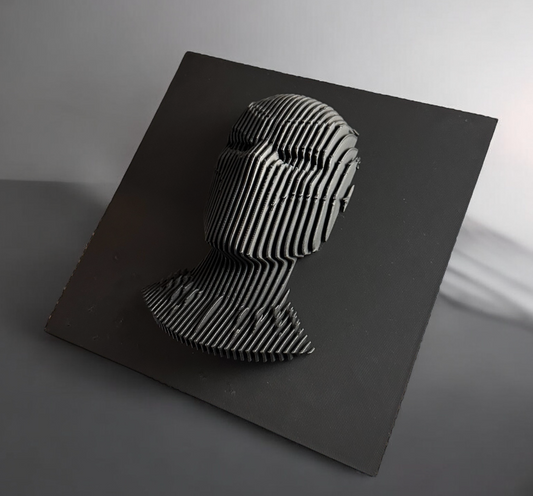 Sectional 3D Artwork - Black Panther