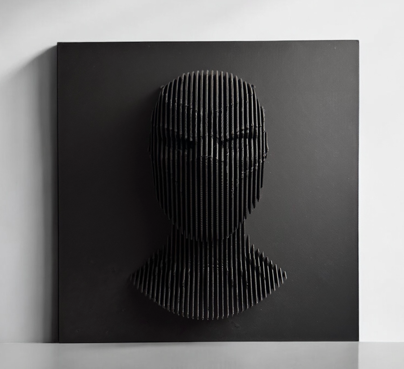 Sectional 3D Artwork - Black Panther