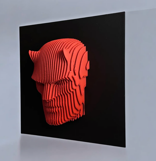 Sectional 3D Artwork - Daredevil