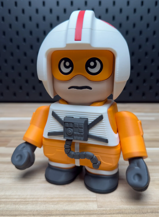 Chunky Rebel Pilot model kit