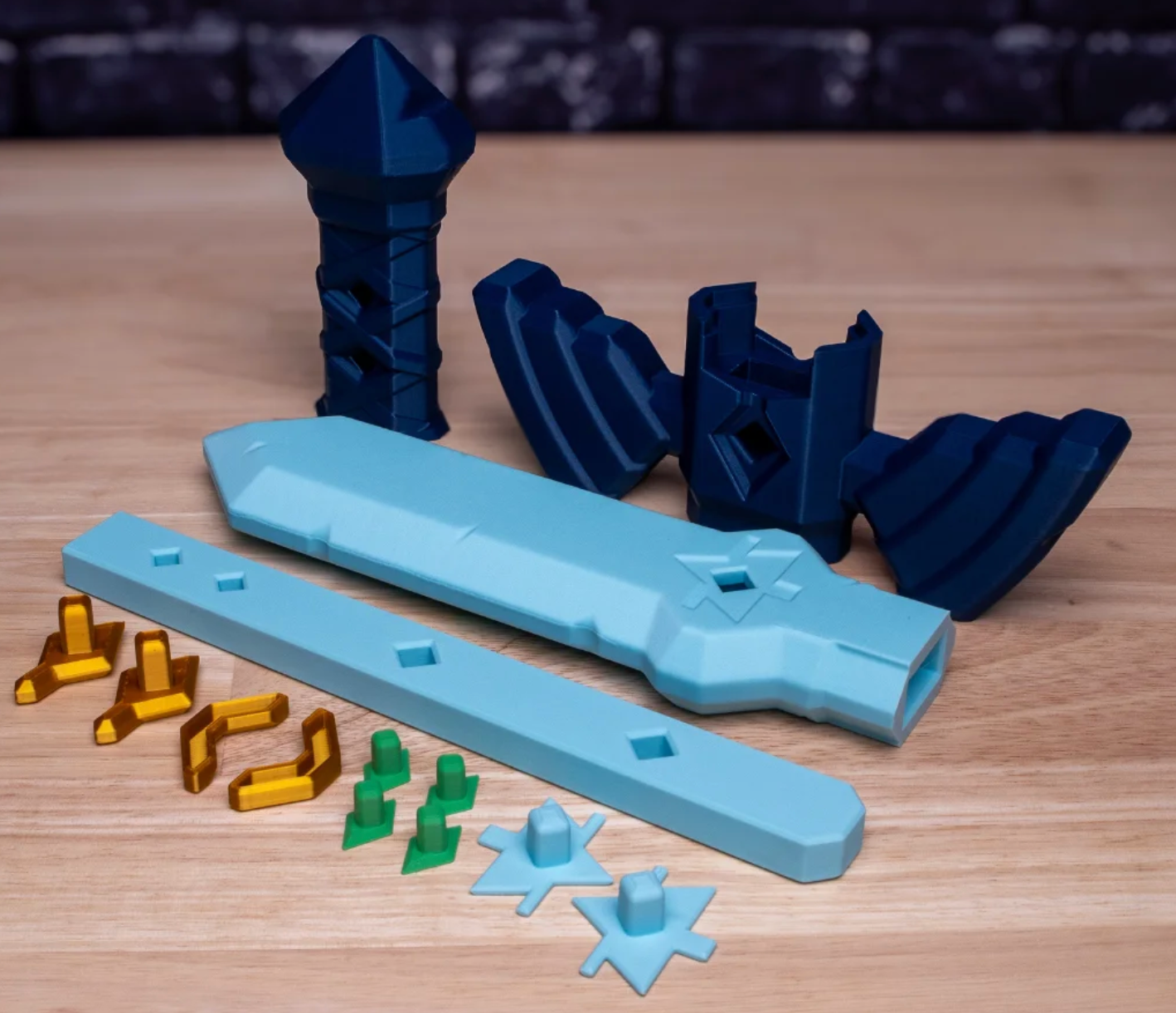 Legend of Zelda Master Sword – 3D Printed Push-Fit Model Kit
