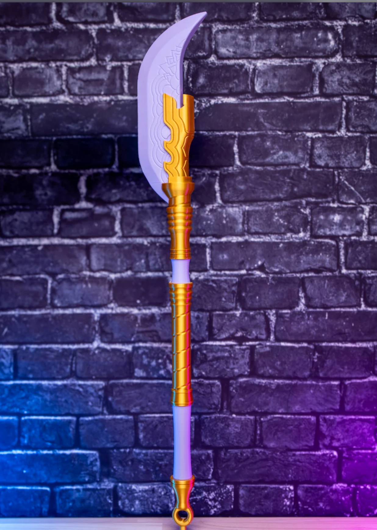 KPOP - Mira's Glaive - Polearm Kit Prop Costume