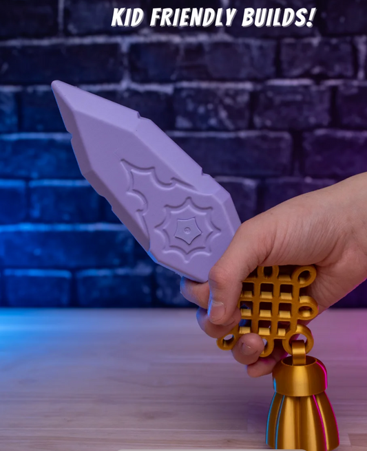 KPOP - Zoey's Daggers x2 - - Model Prop kit Costume
