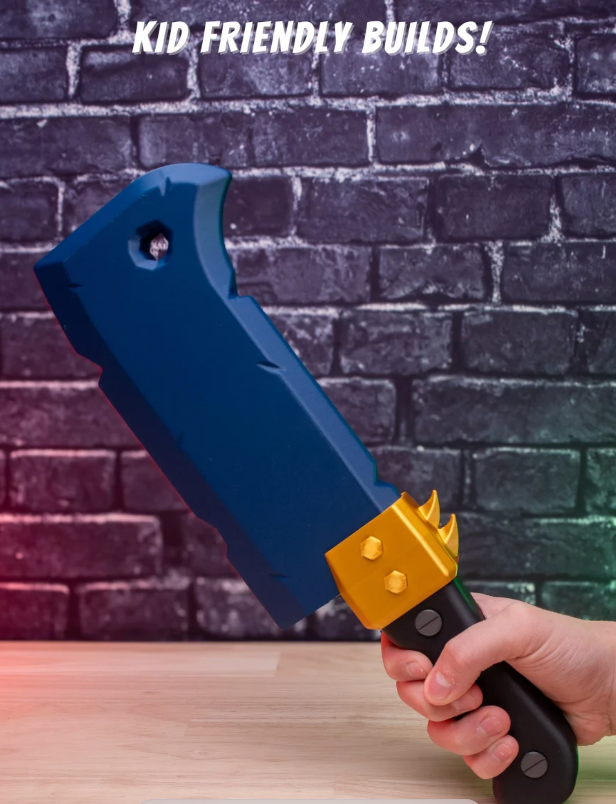 Butchers Cleaver  - Prop Toy Costume