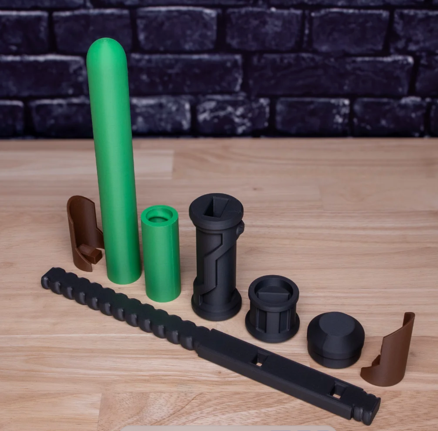 Verdant Eclipse mini Lightsaber