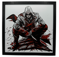 Panneau d'art 3D en couches - Assassin's Creed