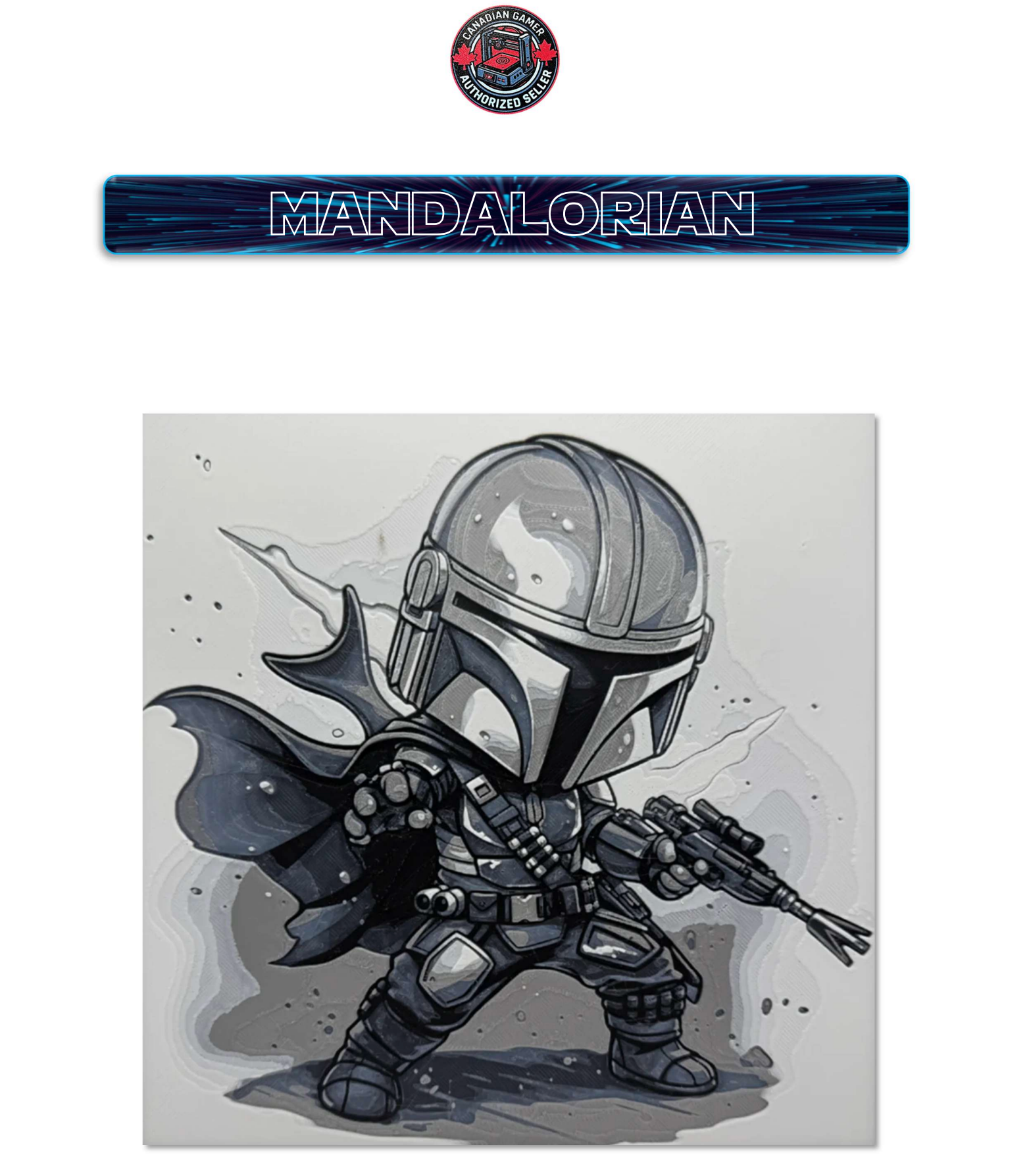 Tableau 3D multicouche - Fan art des personnages de Star Wars