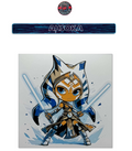 Tableau 3D multicouche - Fan art des personnages de Star Wars
