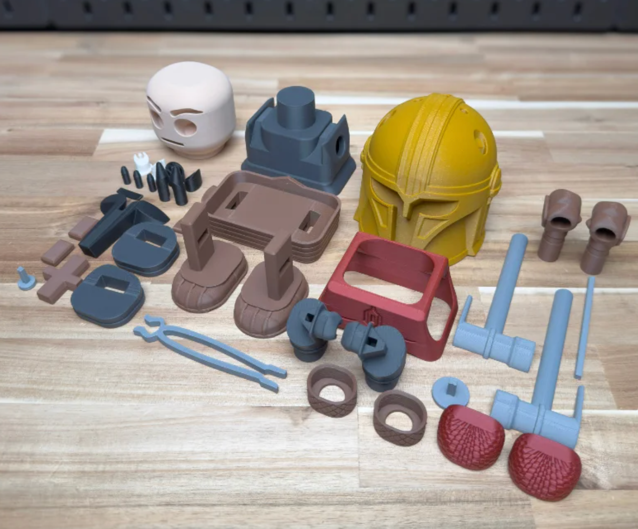 Kit de modèle d'armurière mandalorienne trapu