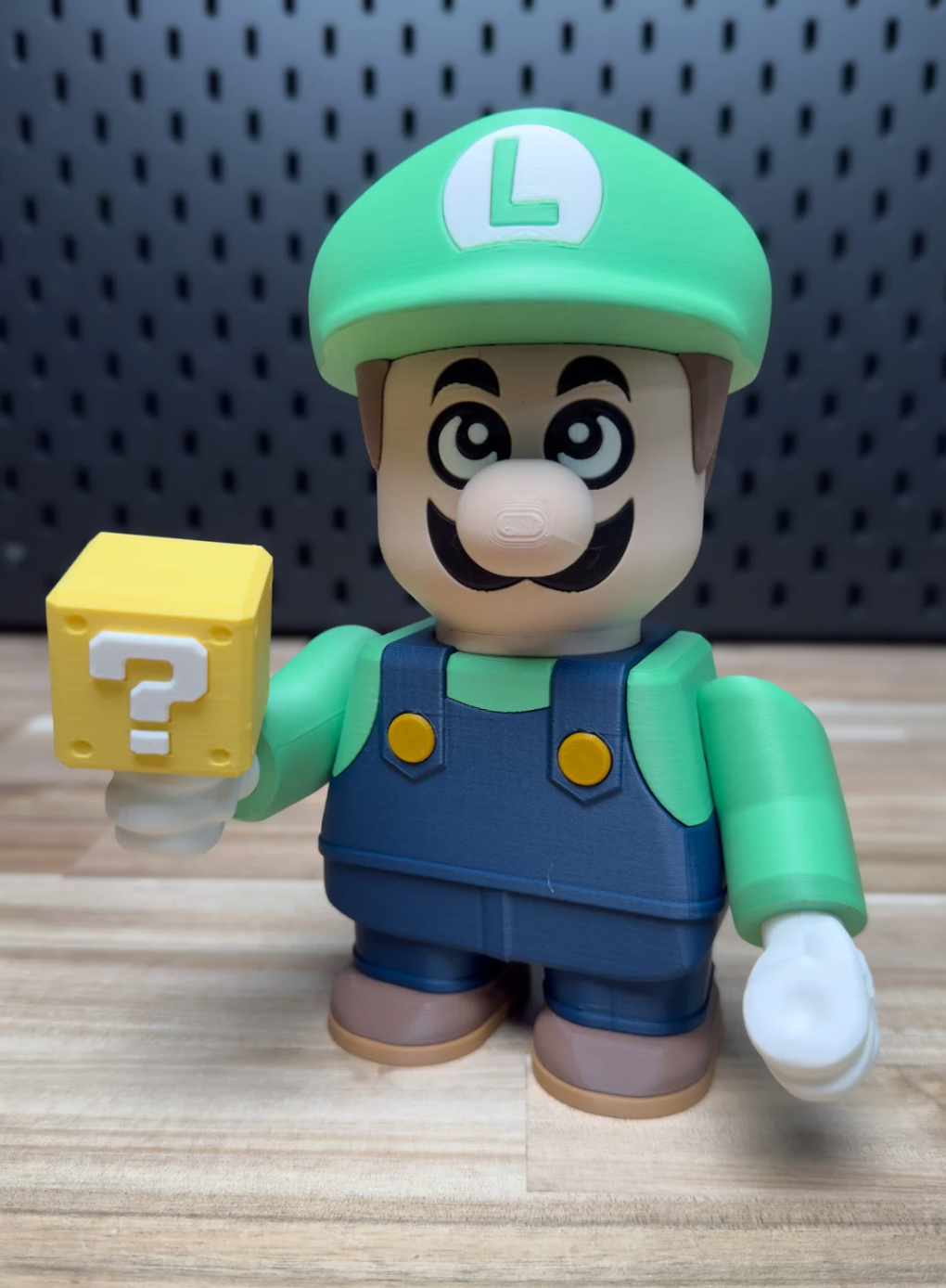 Chunky Luigi – 3D Printed Figurine Kit