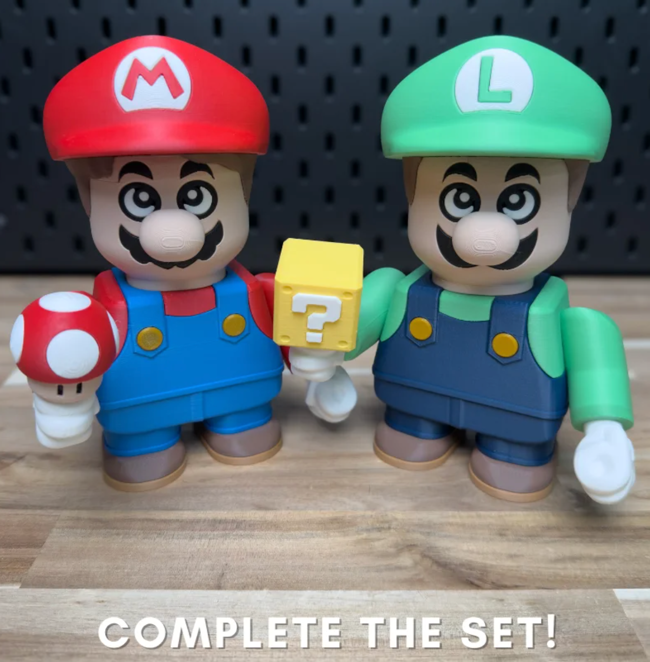 Chunky Luigi – 3D Printed Figurine Kit