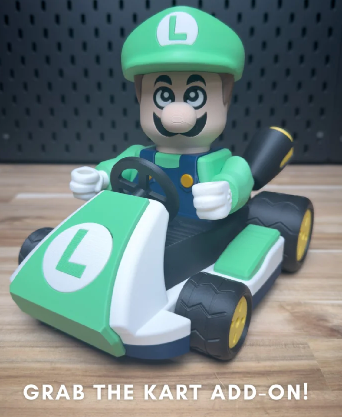 Chunky Luigi – 3D Printed Figurine Kit