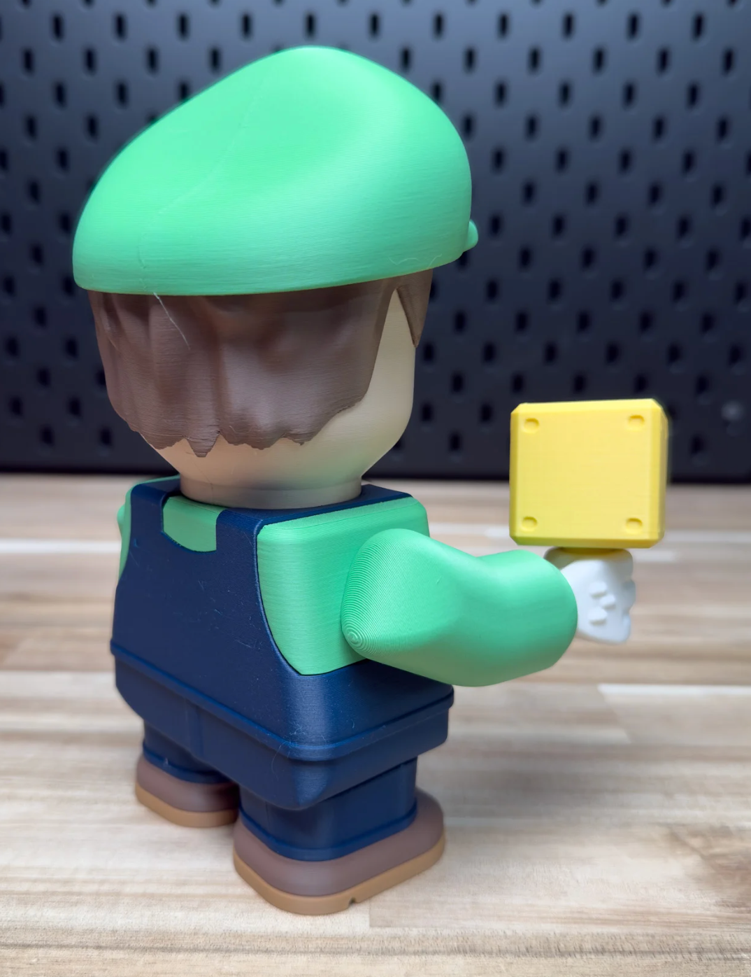 Chunky Luigi – 3D Printed Figurine Kit