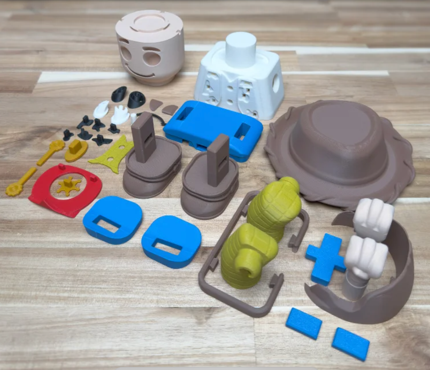 Chunky Inspired Toy Story Figurine Model Kits