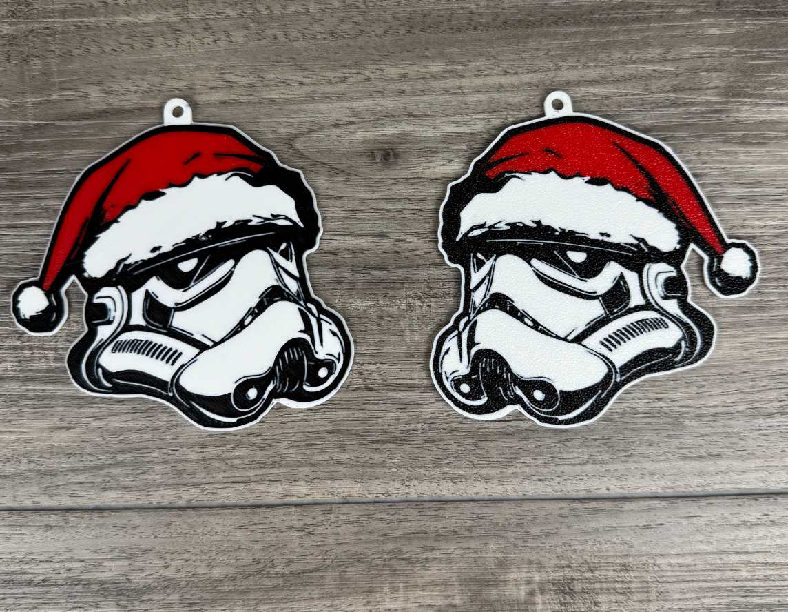 Décoration 3D superposée / Porte-clés festive